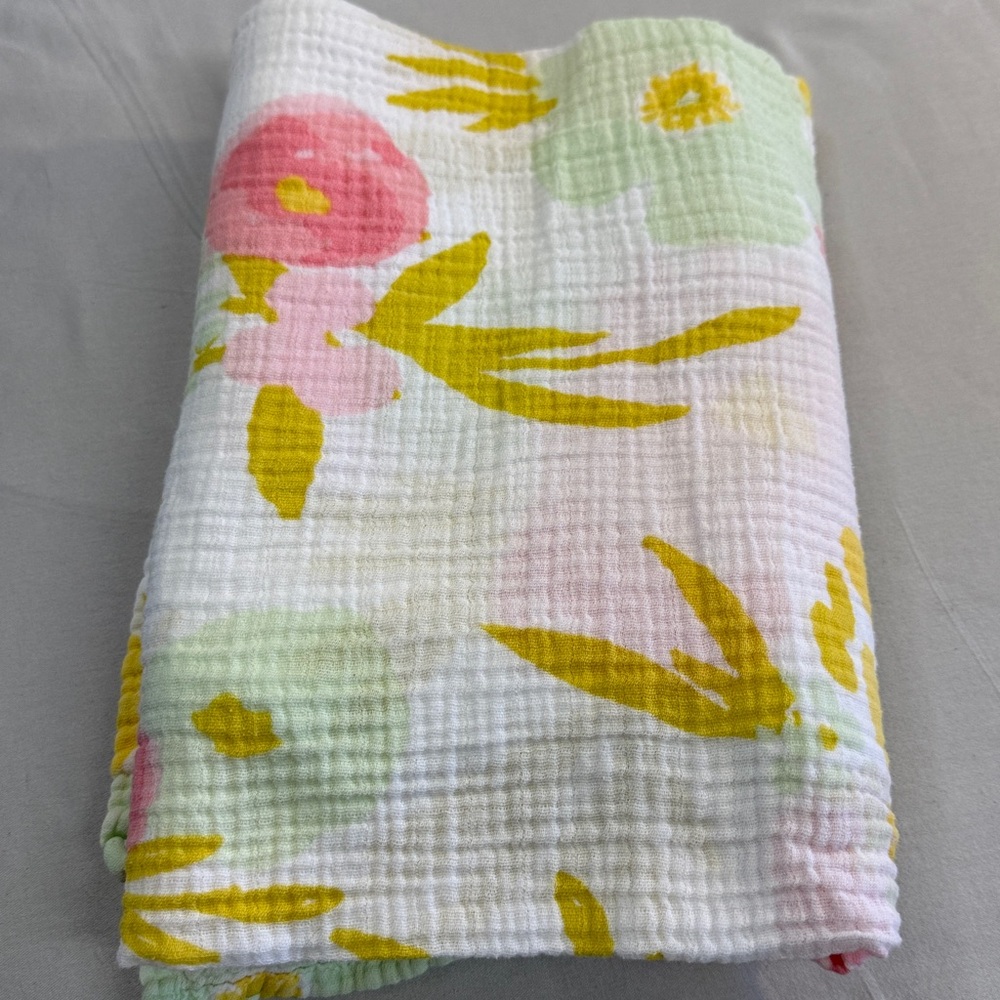 🐥 Cloud Island - Sunflower Muslin swaddle Blanket
